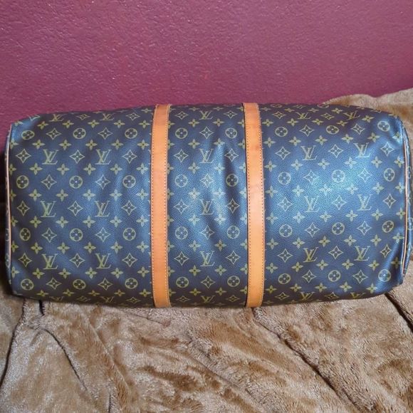 Louis Vuitton Keepall 60 Monogram Luxury Duffle Bag. VI0914 - Picture 9 of 13